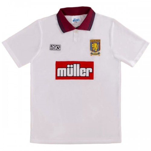 Virallinen Fanipaita Aston Villa 1994-95 Retro Kotipelipaita - Miesten Virallinen Fanipaita Aston Villa 1994-95 Retro Kotipelipaita - Miesten