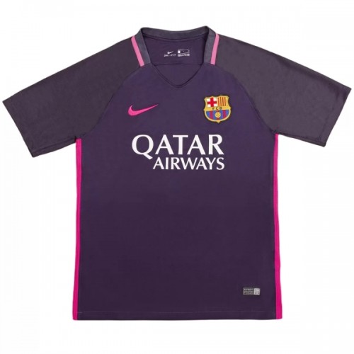 Virallinen Fanipaita Barcelona 2016-17 Retro Vieraspelipaita - Miesten Virallinen Fanipaita Barcelona 2016-17 Retro Vieraspelipaita - Miesten