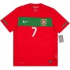 Virallinen Fanipaita Portugali Ronaldo 7 2010 Retro Kotipelipaita - Miesten