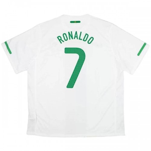 Virallinen Fanipaita Portugali Ronaldo 7 2010 Retro Vieraspelipaita - Miesten Virallinen Fanipaita Portugali Ronaldo 7 2010 Retro Vieraspelipaita - Miesten