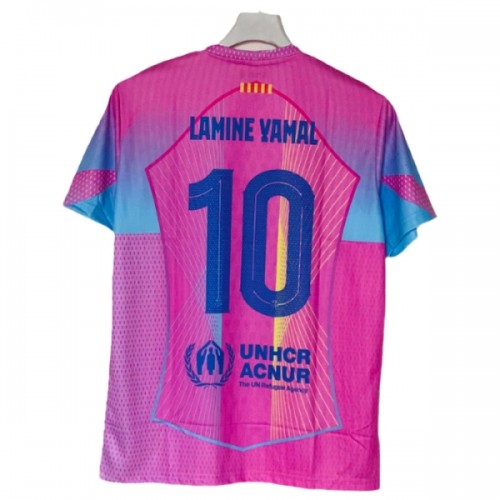 Virallinen Fanipaita Barcelona Lamine Yamal 10 Special 2025-26 Punainen - Miesten Virallinen Fanipaita Barcelona Lamine Yamal 10 Special 2025-26 Punainen - Miesten
