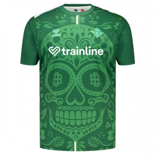 Virallinen Fanipaita Real Betis x Dia de Muertos Pre-Match 2025-26 - Miesten Virallinen Fanipaita Real Betis x Dia de Muertos Pre-Match 2025-26 - Miesten