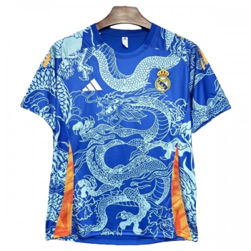 Virallinen Fanipaita Real Madrid Dragon Special 2025-26 Sininen - Miesten Virallinen Fanipaita Real Madrid Dragon Special 2025-26 Sininen - Miesten