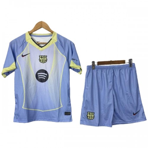 Virallinen Fanipaita + Shortsit Barcelona Special 2025-26 Violetti - Lasten Virallinen Fanipaita + Shortsit Barcelona Special 2025-26 Violetti - Lasten
