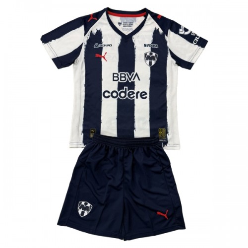 Virallinen Fanipaita + Shortsit Rayados Monterrey Kotipelipaita 2025-26 - Lasten Virallinen Fanipaita + Shortsit Rayados Monterrey Kotipelipaita 2025-26 - Lasten