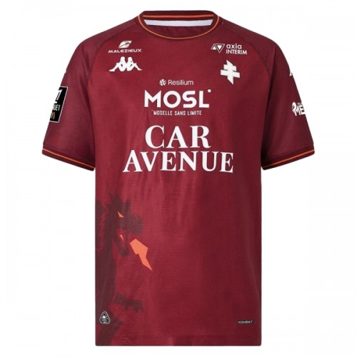 Virallinen Fanipaita FC Metz Kotipelipaita 2025-26 - Miesten Virallinen Fanipaita FC Metz Kotipelipaita 2025-26 - Miesten