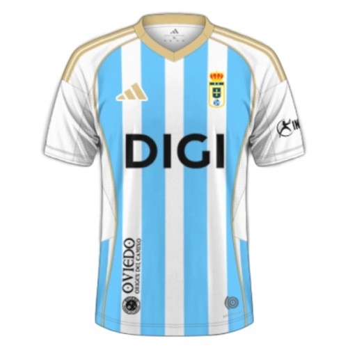 Virallinen Fanipaita Real Oviedo Kolmas Pelipaita 2025-26 - Miesten Virallinen Fanipaita Real Oviedo Kolmas Pelipaita 2025-26 - Miesten