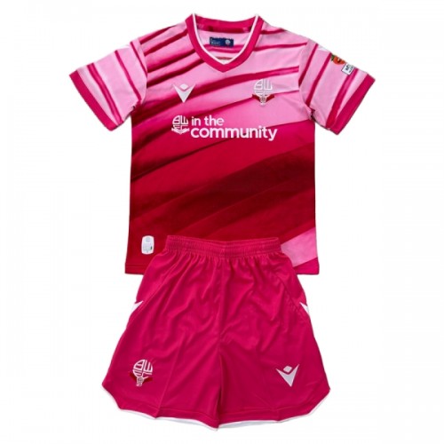 Virallinen Fanipaita + Shortsit Bolton Wanderers Kolmas Pelipaita 2025-26 - Lasten Virallinen Fanipaita + Shortsit Bolton Wanderers Kolmas Pelipaita 2025-26 - Lasten