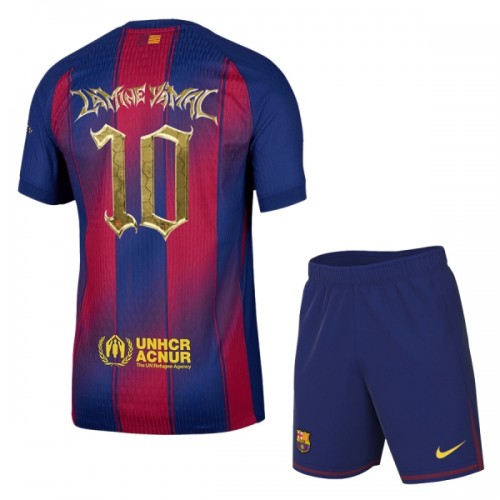 Virallinen Fanipaita + Shortsit FC Barcelona x Kopa Trophy Lamine Yamal 10 Special 2025-26 - Lasten Virallinen Fanipaita + Shortsit FC Barcelona x Kopa Trophy Lamine Yamal 10 Special 2025-26 - Lasten
