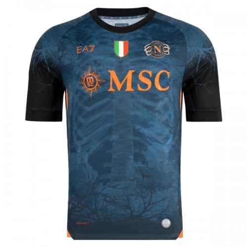 Virallinen Fanipaita SSC Napoli Halloween Special 2025-26 - Miesten Virallinen Fanipaita SSC Napoli Halloween Special 2025-26 - Miesten