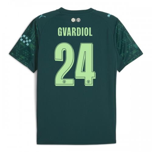 Virallinen Fanipaita Manchester City Gvardiol 24 Ea Sport Neljäs Pelipaita 2025-26 - Miesten Virallinen Fanipaita Manchester City Gvardiol 24 Ea Sport Neljäs Pelipaita 2025-26 - Miesten