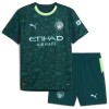 Virallinen Fanipaita + Shortsit Manchester City Foden 47 Ea Sport Neljäs Pelipaita 2025-26 - Lasten