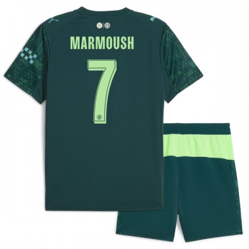 Virallinen Fanipaita + Shortsit Manchester City Marmoush 7 Ea Sport Neljäs Pelipaita 2025-26 - Lasten Virallinen Fanipaita + Shortsit Manchester City Marmoush 7 Ea Sport Neljäs Pelipaita 2025-26 - Lasten