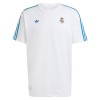 Virallinen Fanipaita Real Madrid Terrace Icons 2025-26 Valkoinen - Miesten Virallinen Fanipaita Real Madrid Terrace Icons 2025-26 Valkoinen - Miesten