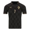 Virallinen Fanipaita Portugali Black Panther Ronaldo 7 Special Edition 2025-26 - Miesten