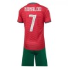 Virallinen Fanipaita + Shortsit Portugali Ronaldo 7 Kotipelipaita MM-Kisat 2026 - Lasten