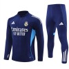 Real Madrid Training Huppari 2025-26 Neljännes Zip Navy - Miesten