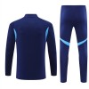 Real Madrid Training Huppari 2025-26 Neljännes Zip Navy - Miesten