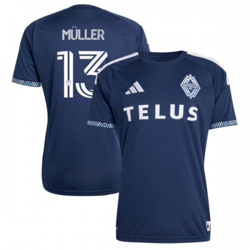 Virallinen Fanipaita Vancouver Whitecaps Muller 13 Vieraspelipaita 2026 - Miesten Virallinen Fanipaita Vancouver Whitecaps Muller 13 Vieraspelipaita 2026 - Miesten