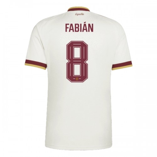 Virallinen Fanipaita Espanja Fabian 8 Vieraspelipaita MM-Kisat 2026 - Miesten Virallinen Fanipaita Espanja Fabian 8 Vieraspelipaita MM-Kisat 2026 - Miesten