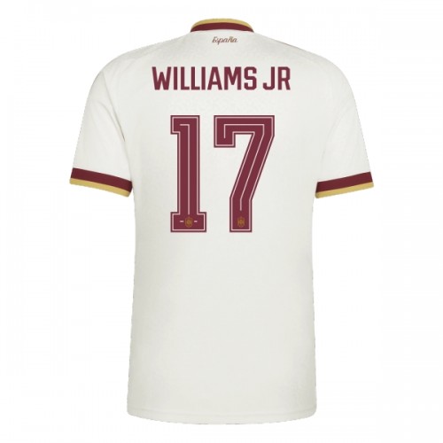 Virallinen Fanipaita Espanja Williams JR 17 Vieraspelipaita MM-Kisat 2026 - Miesten Virallinen Fanipaita Espanja Williams JR 17 Vieraspelipaita MM-Kisat 2026 - Miesten