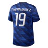 Virallinen Fanipaita Ranska Theo Hernandez 19 Kotipelipaita MM-Kisat 2026 - Miesten