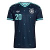 Virallinen Fanipaita Saksa Gnabry 20 Vieraspelipaita MM-Kisat 2026 - Miesten