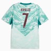 Virallinen Fanipaita + Shortsit Portugali Ronaldo 7 Vieraspelipaita MM-Kisat 2026 - Lasten