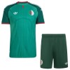 Virallinen Fanipaita + Shortsit Algeria Vieraspelipaita MM-Kisat 2026 - Lasten