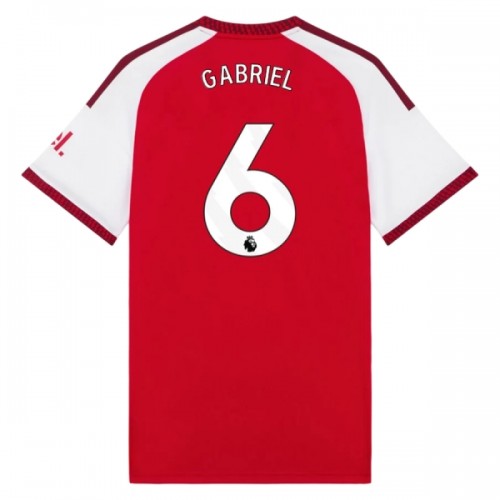 Virallinen Fanipaita Arsenal Gabriel 6 Kotipelipaita 2026-27 - Miesten Virallinen Fanipaita Arsenal Gabriel 6 Kotipelipaita 2026-27 - Miesten