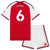 Virallinen Fanipaita + Shortsit Arsenal Gabriel 6 Kotipelipaita 2026-27 - Lasten