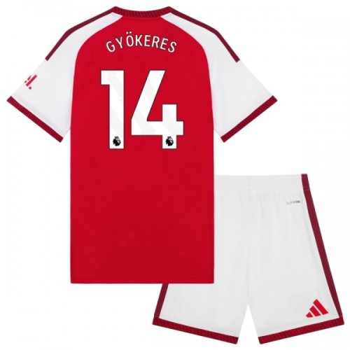 Virallinen Fanipaita + Shortsit Arsenal Gyokeres 14 Kotipelipaita 2026-27 - Lasten Virallinen Fanipaita + Shortsit Arsenal Gyokeres 14 Kotipelipaita 2026-27 - Lasten