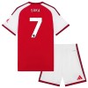 Virallinen Fanipaita + Shortsit Arsenal Saka 7 Kotipelipaita 2026-27 - Lasten Virallinen Fanipaita + Shortsit Arsenal Saka 7 Kotipelipaita 2026-27 - Lasten
