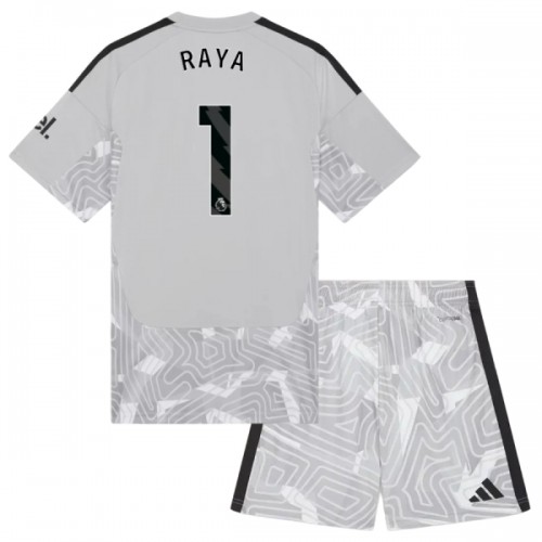Virallinen Fanipaita + Shortsit Maalivahdin Arsenal Raya 1 Kotipelipaita 2026-27 - Lasten Virallinen Fanipaita + Shortsit Maalivahdin Arsenal Raya 1 Kotipelipaita 2026-27 - Lasten