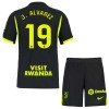 Virallinen Fanipaita + Shortsit Atlético Madrid J. Alvarez 19 Vieraspelipaita 2026-27 - Lasten