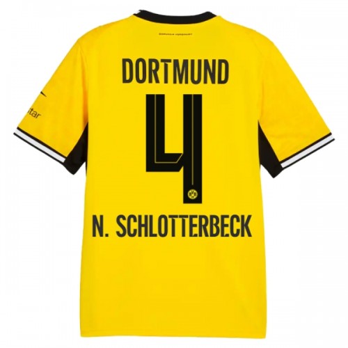 Virallinen Fanipaita Borussia Dortmund N. Schlotterbeck 4 Kotipelipaita 2026-27 - Miesten Virallinen Fanipaita Borussia Dortmund N. Schlotterbeck 4 Kotipelipaita 2026-27 - Miesten