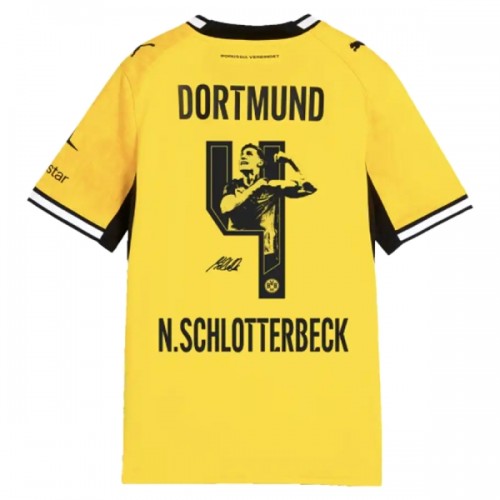 Virallinen Fanipaita Borussia Dortmund N. Schlotterbeck 4 Special Edition Kotipelipaita 2026-27 - Miesten Virallinen Fanipaita Borussia Dortmund N. Schlotterbeck 4 Special Edition Kotipelipaita 2026-27 - Miesten