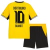 Virallinen Fanipaita + Shortsit Borussia Dortmund Brandt 10 Kotipelipaita 2026-27 - Lasten Virallinen Fanipaita + Shortsit Borussia Dortmund Brandt 10 Kotipelipaita 2026-27 - Lasten
