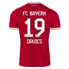 Virallinen Fanipaita FC Bayern München Davies 19 Kotipelipaita 2026-27 - Miesten Virallinen Fanipaita FC Bayern München Davies 19 Kotipelipaita 2026-27 - Miesten