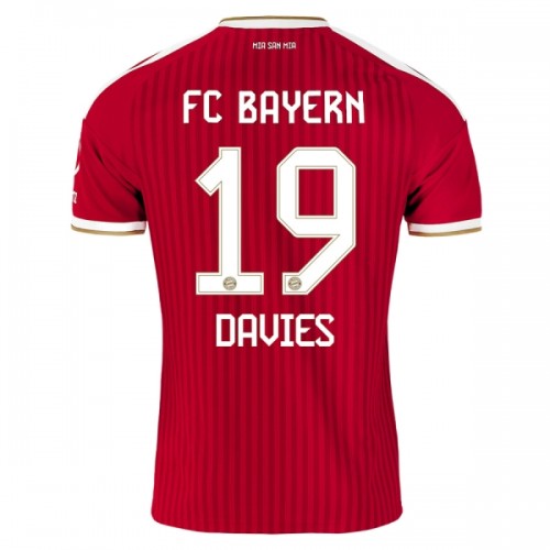 Virallinen Fanipaita FC Bayern München Davies 19 Kotipelipaita 2026-27 - Miesten Virallinen Fanipaita FC Bayern München Davies 19 Kotipelipaita 2026-27 - Miesten