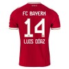 Virallinen Fanipaita FC Bayern München Luis Diaz 14 Kotipelipaita 2026-27 - Miesten Virallinen Fanipaita FC Bayern München Luis Diaz 14 Kotipelipaita 2026-27 - Miesten