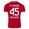 Virallinen Fanipaita FC Bayern München Pavlovic 45 Kotipelipaita 2026-27 - Miesten Virallinen Fanipaita FC Bayern München Pavlovic 45 Kotipelipaita 2026-27 - Miesten