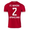 Virallinen Fanipaita FC Bayern München Upamecano 2 Kotipelipaita 2026-27 - Miesten Virallinen Fanipaita FC Bayern München Upamecano 2 Kotipelipaita 2026-27 - Miesten