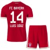 Virallinen Fanipaita + Shortsit FC Bayern München Luis Diaz 14 Kotipelipaita 2026-27 - Lasten Virallinen Fanipaita + Shortsit FC Bayern München Luis Diaz 14 Kotipelipaita 2026-27 - Lasten