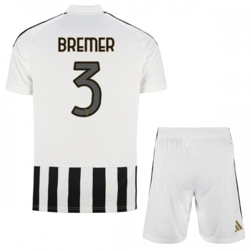 Virallinen Fanipaita + Shortsit Juventus Bremer 3 Kotipelipaita 2026-27 - Lasten Virallinen Fanipaita + Shortsit Juventus Bremer 3 Kotipelipaita 2026-27 - Lasten