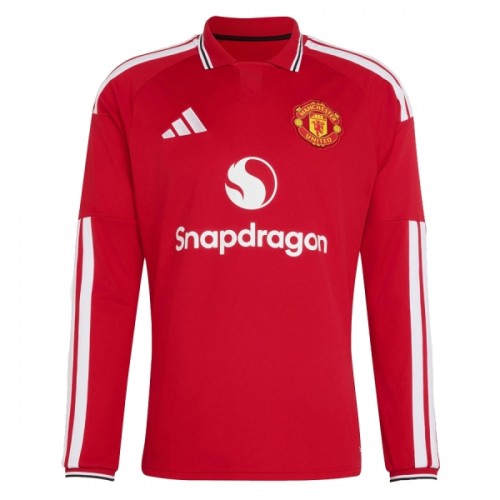 Virallinen Fanipaita Pitkähihainen Manchester United Kotipelipaita 2026-27 - Miesten Virallinen Fanipaita Pitkähihainen Manchester United Kotipelipaita 2026-27 - Miesten