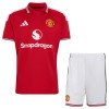 Virallinen Fanipaita + Shortsit Manchester United Kotipelipaita 2026-27 - Lasten Virallinen Fanipaita + Shortsit Manchester United Kotipelipaita 2026-27 - Lasten