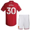 Virallinen Fanipaita + Shortsit Manchester United Sesko 30 Kotipelipaita 2026-27 - Lasten Virallinen Fanipaita + Shortsit Manchester United Sesko 30 Kotipelipaita 2026-27 - Lasten
