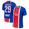 Virallinen Fanipaita Paris Saint-Germain Bradley Barcola 29 Kotipelipaita 2026-27 - Miesten Virallinen Fanipaita Paris Saint-Germain Bradley Barcola 29 Kotipelipaita 2026-27 - Miesten
