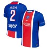 Virallinen Fanipaita Paris Saint-Germain Hakimi 2 Kotipelipaita 2026-27 - Miesten